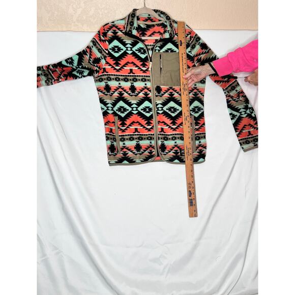 WESC unisex size S jacket aztec zip-up zip pockets outdoors southwestern rodeo - Picture 4 of 6